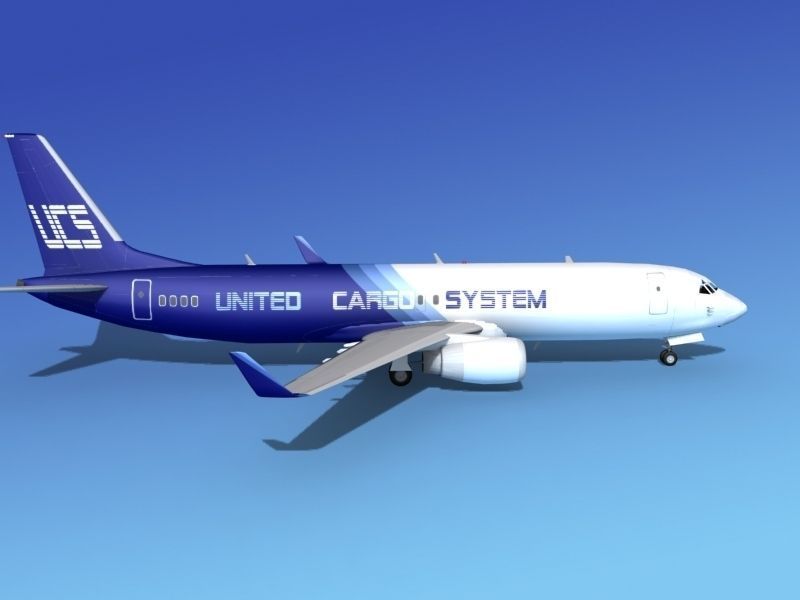 Boeing 737-800ER United Cargo 3D model_5
