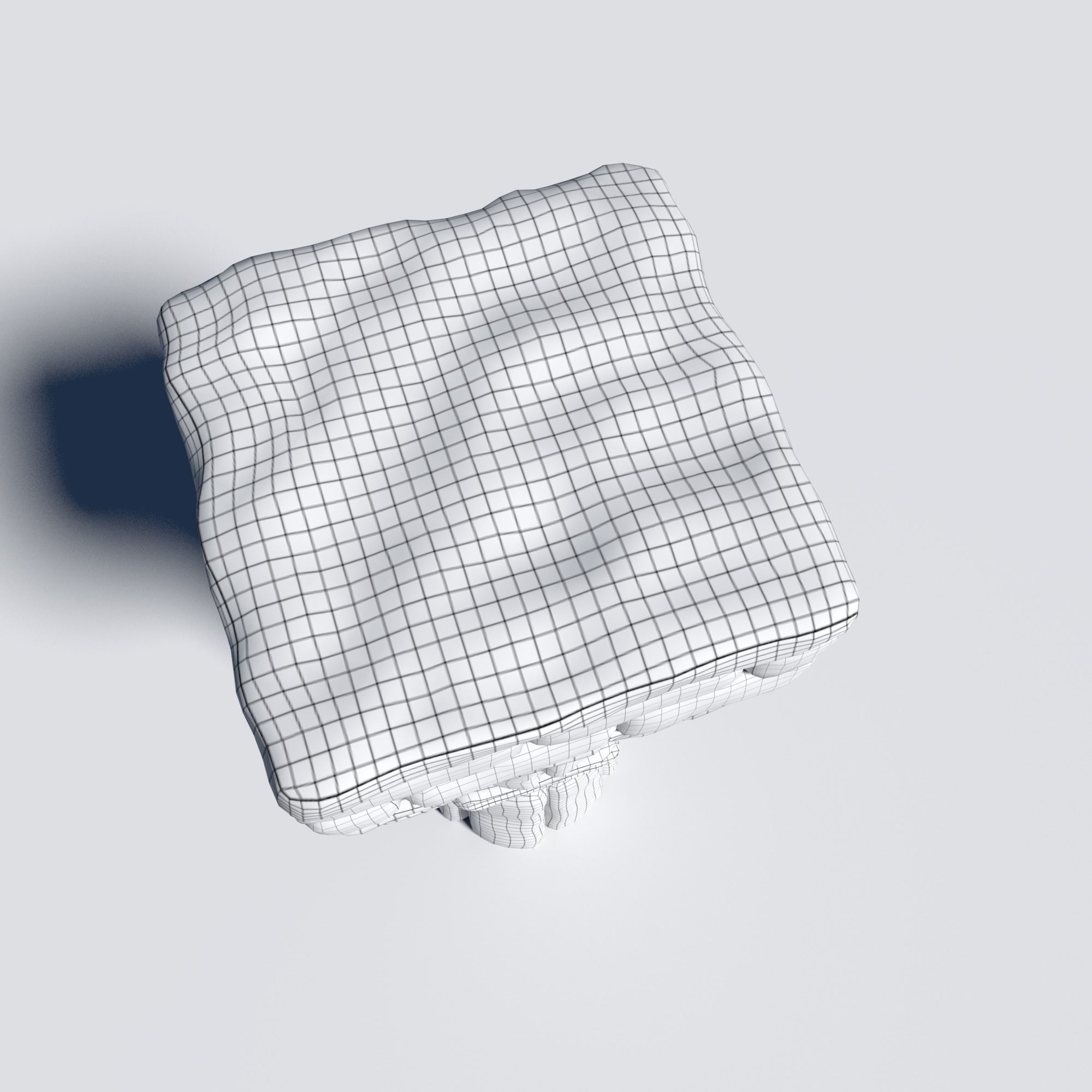 Ancient Column 3D model_2