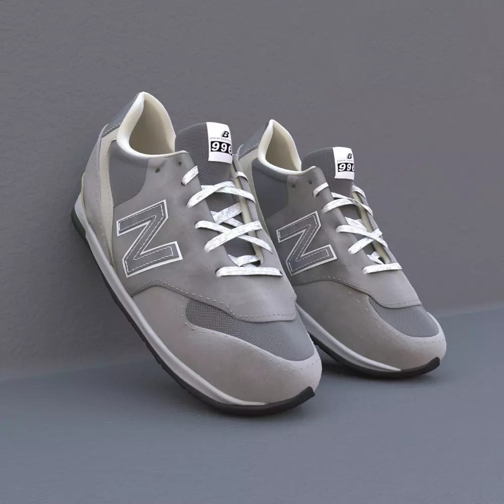 new balance 996 Free 3D model