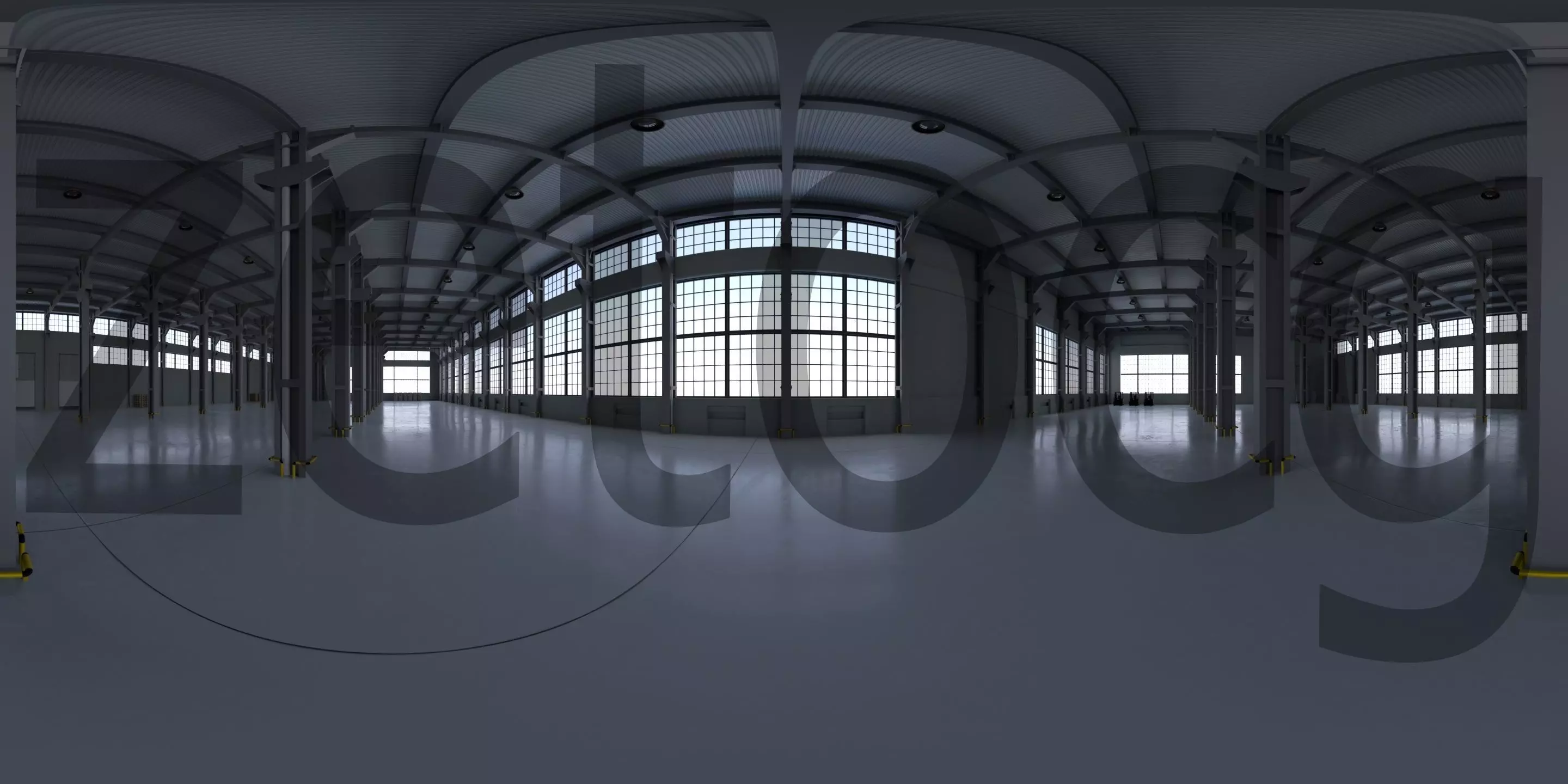 HDRI - Factory Warehouse 1b Texture_0