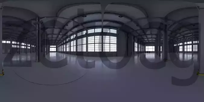 HDRI - Factory Warehouse 1b