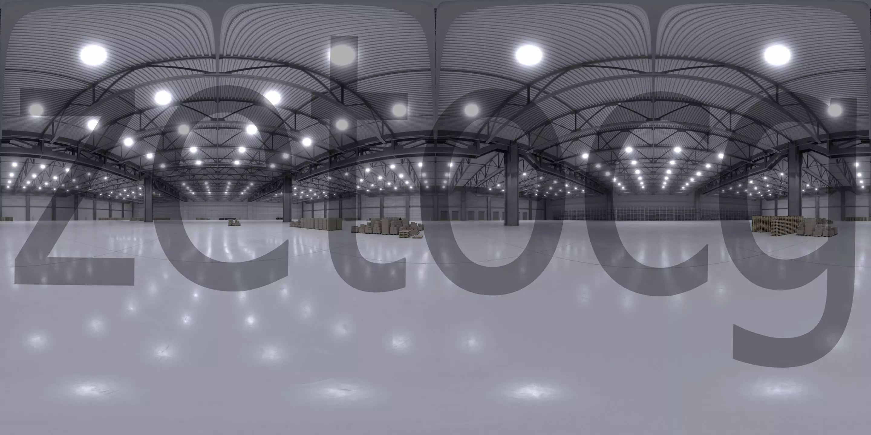 HDRI - Warehouse Interior 3b Texture_0