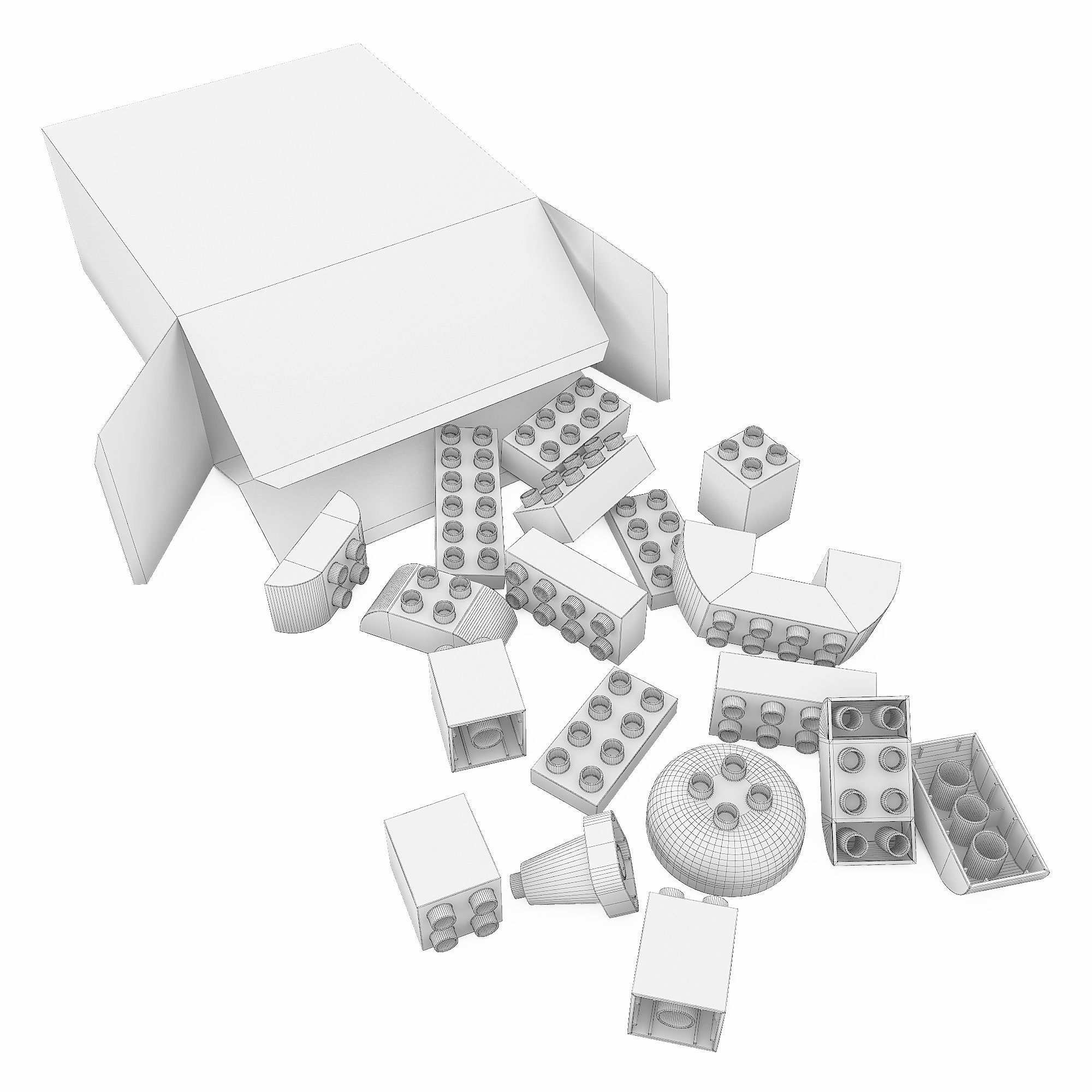 Lego Duplo 10815 3D model_5