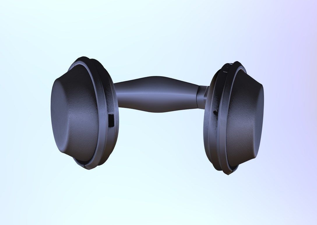 SONY - 1000X Low-poly 3D model_3