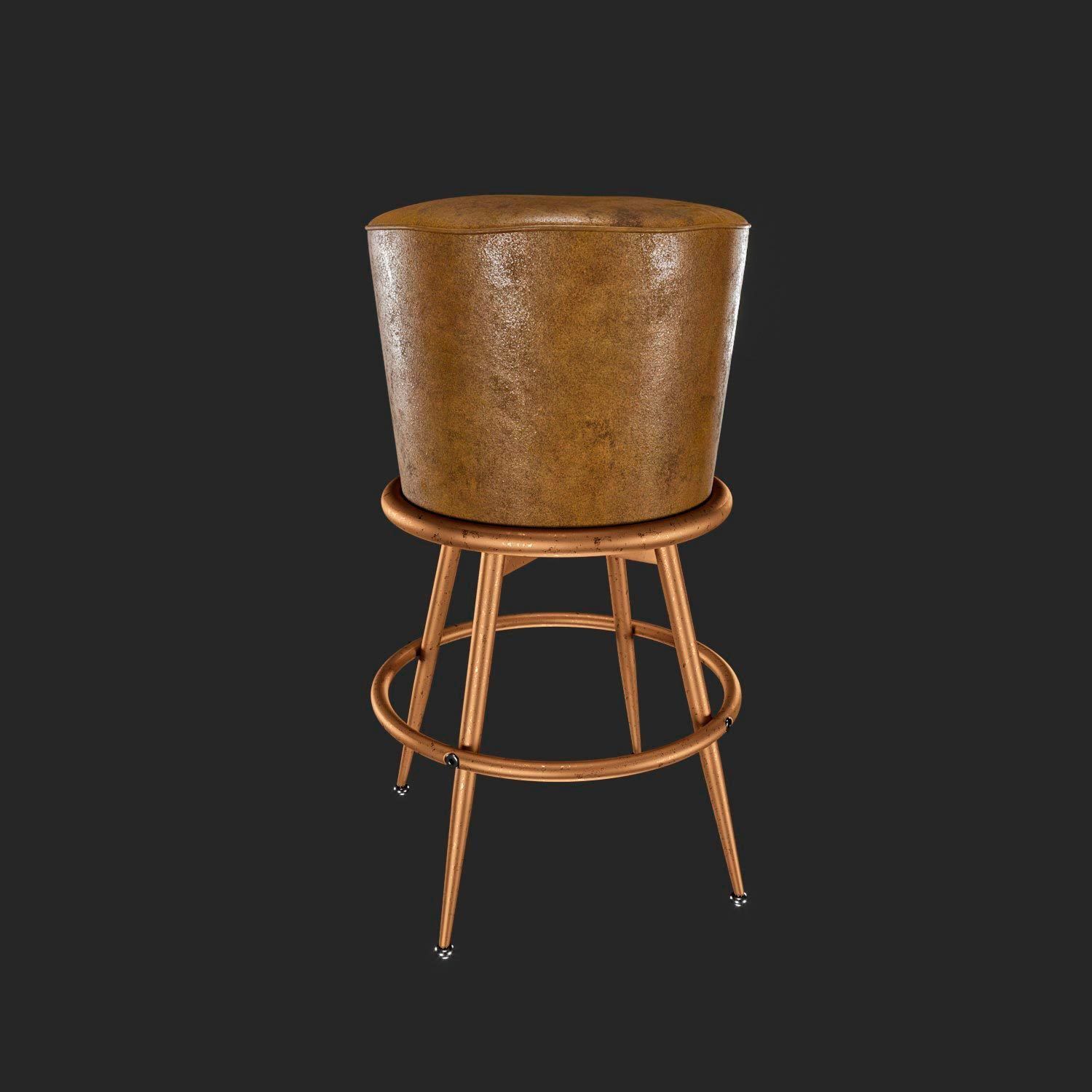 KARE Barhocker Lady Rock Vintage 3D model_2