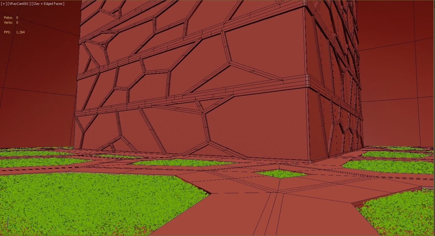 Skyscraper future 3D model_5