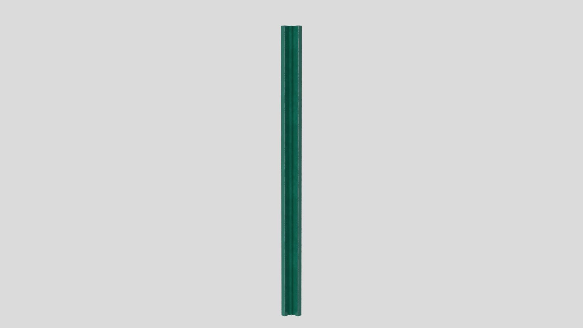 Football Soccer Fence Gate Low-poly 3D model_2