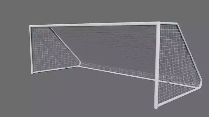 Football Soccer Goal Low-poly 3D model