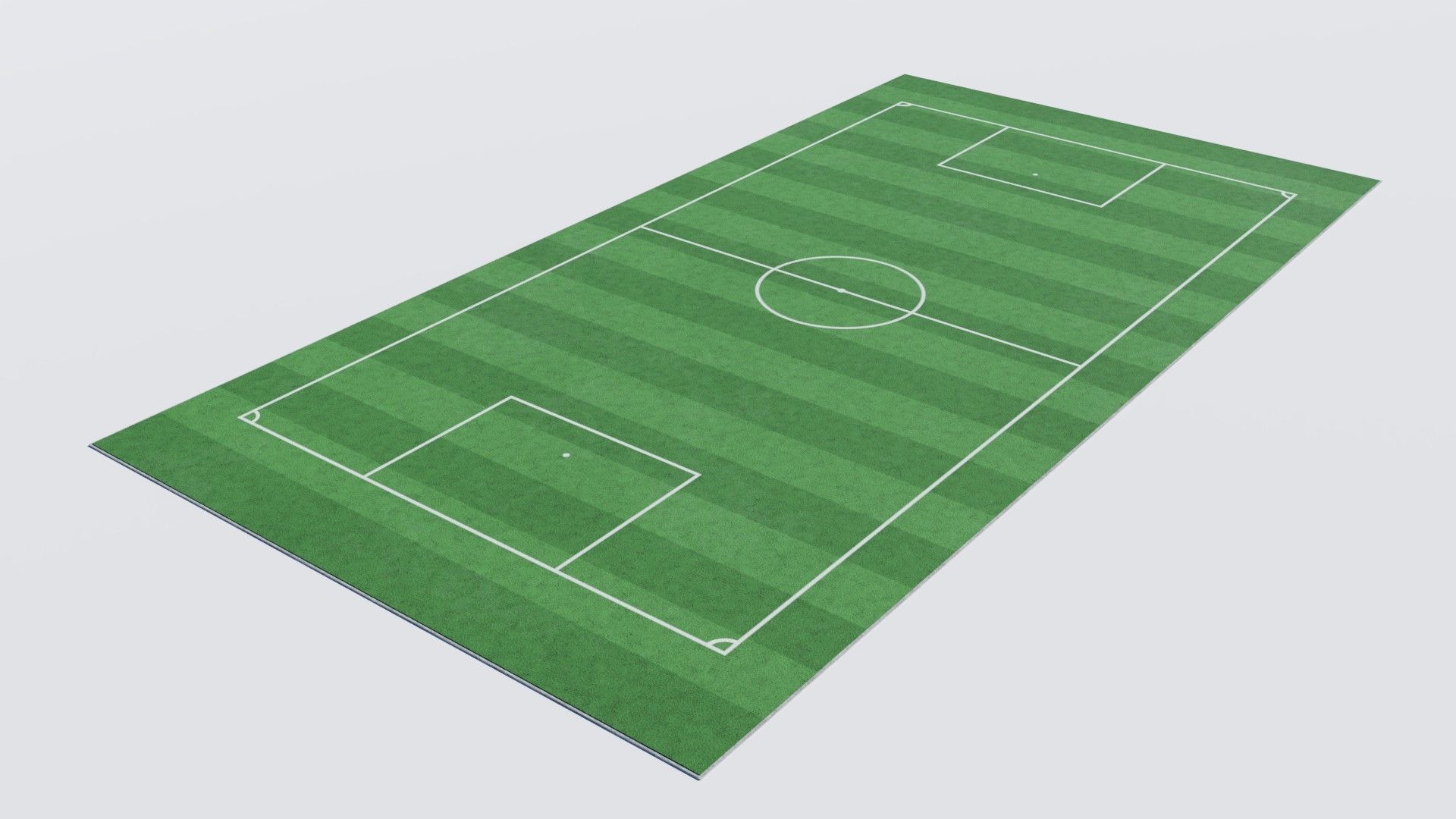 3D model Football Soccer Stadium Field VR / AR / lowpoly CGTrader