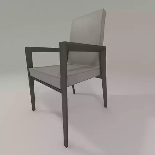 bess armrest chair by calligaris 3D model