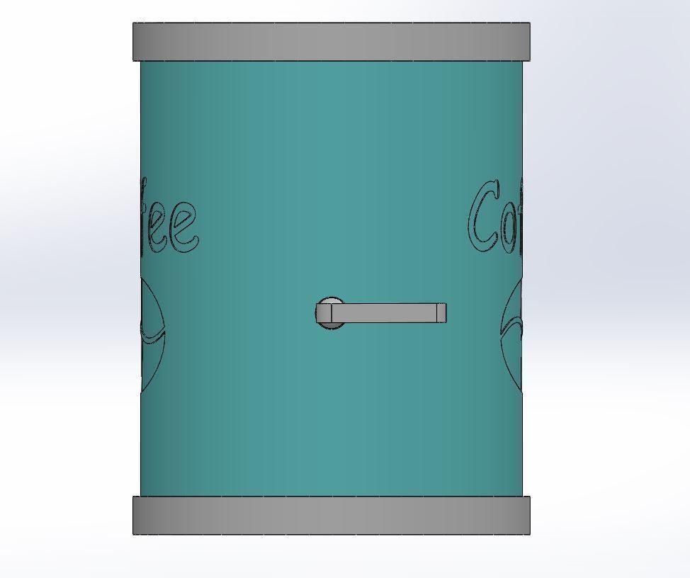 Coffe dispencer for moka pot 3D print model_3