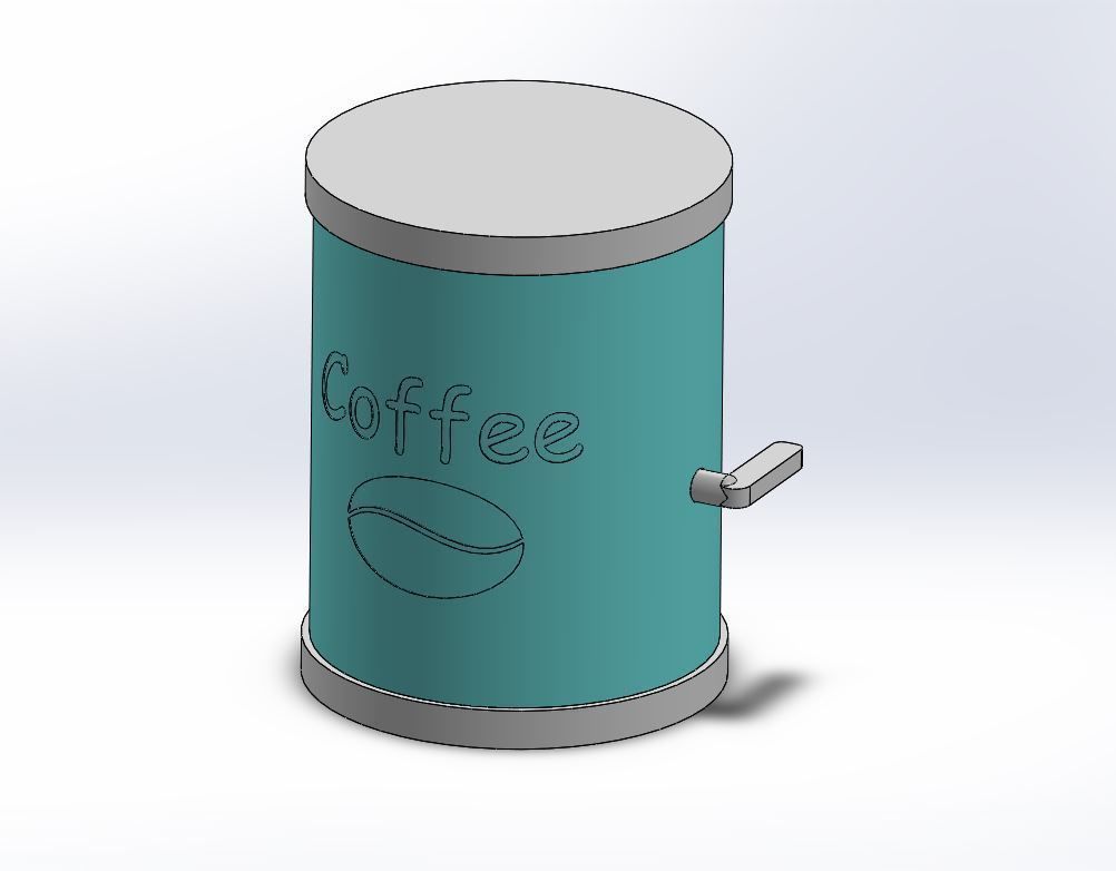 Coffe dispencer for moka pot 3D print model_1