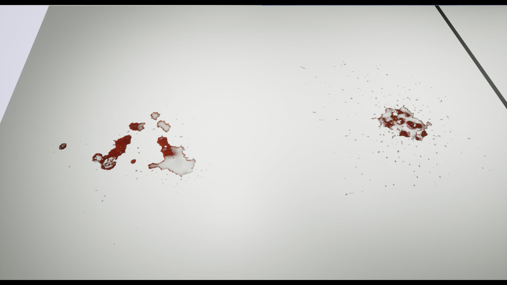 FX-Blood blood dripping on wall 3D model_6