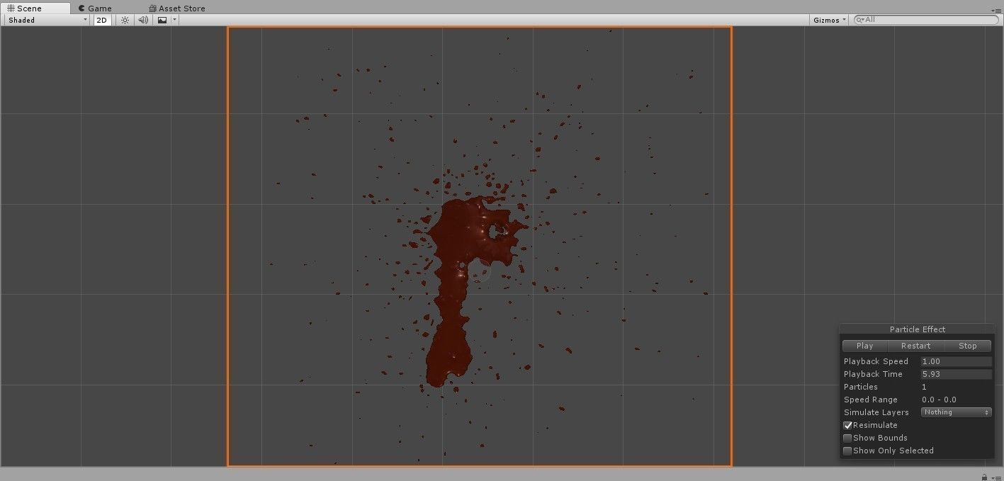 FX-Blood blood dripping on wall 3D model_16
