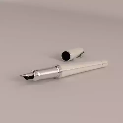 Fountain Pen Parker 3D model