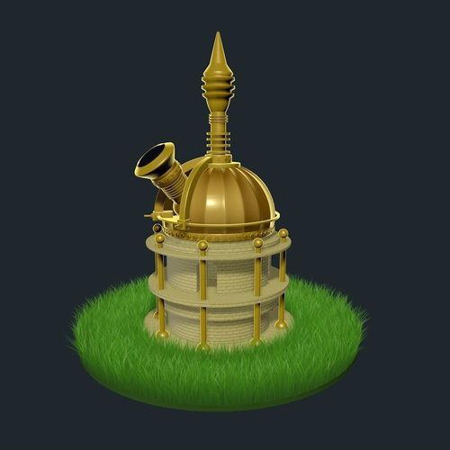 FANTASY OBSERVATORY 3D model