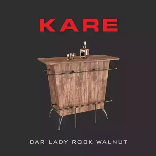KARE bar Lady Rock Walnut