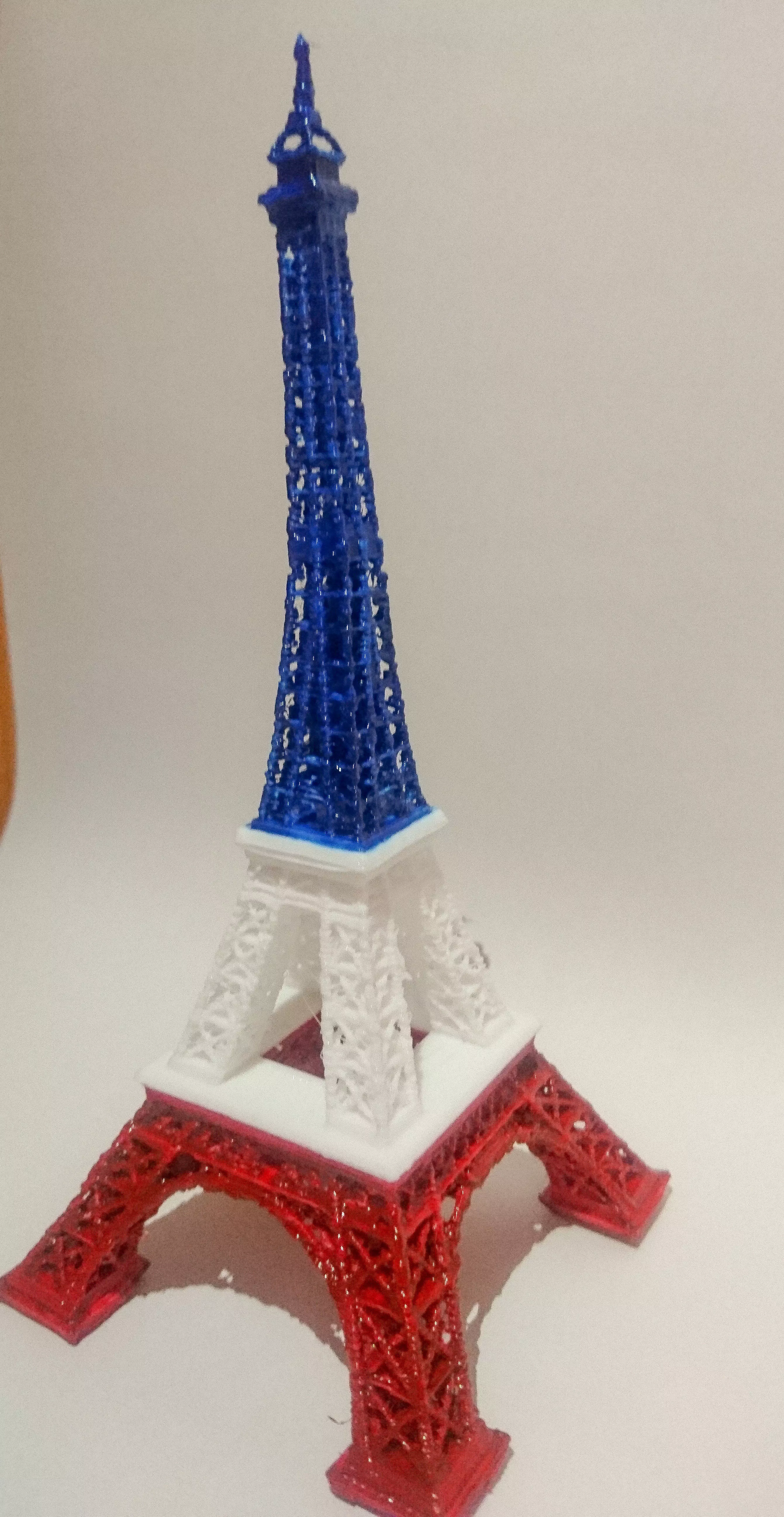 eiffel tower 3d model 3D print model_0