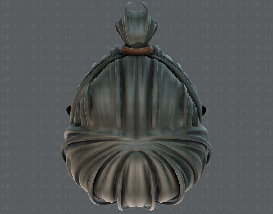 3D Hair style for boy V38 Low-poly 3D model_33