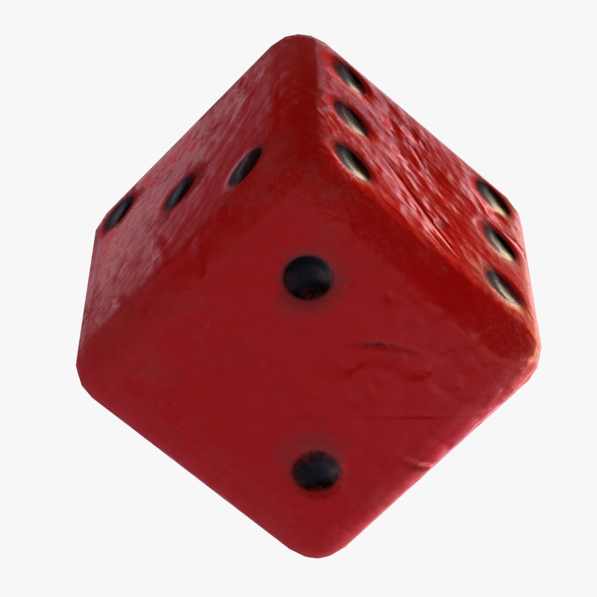 Dice Low Poly Low-poly 3D model_5
