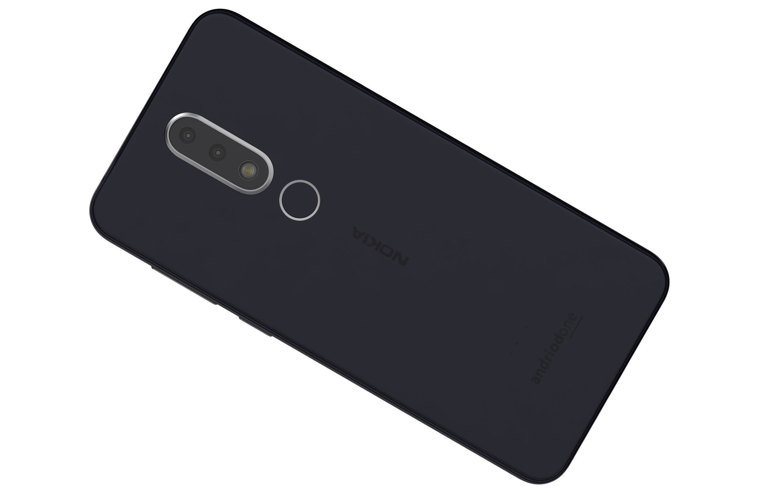 Nokia 6 1 Plus All Colors 3D model_16