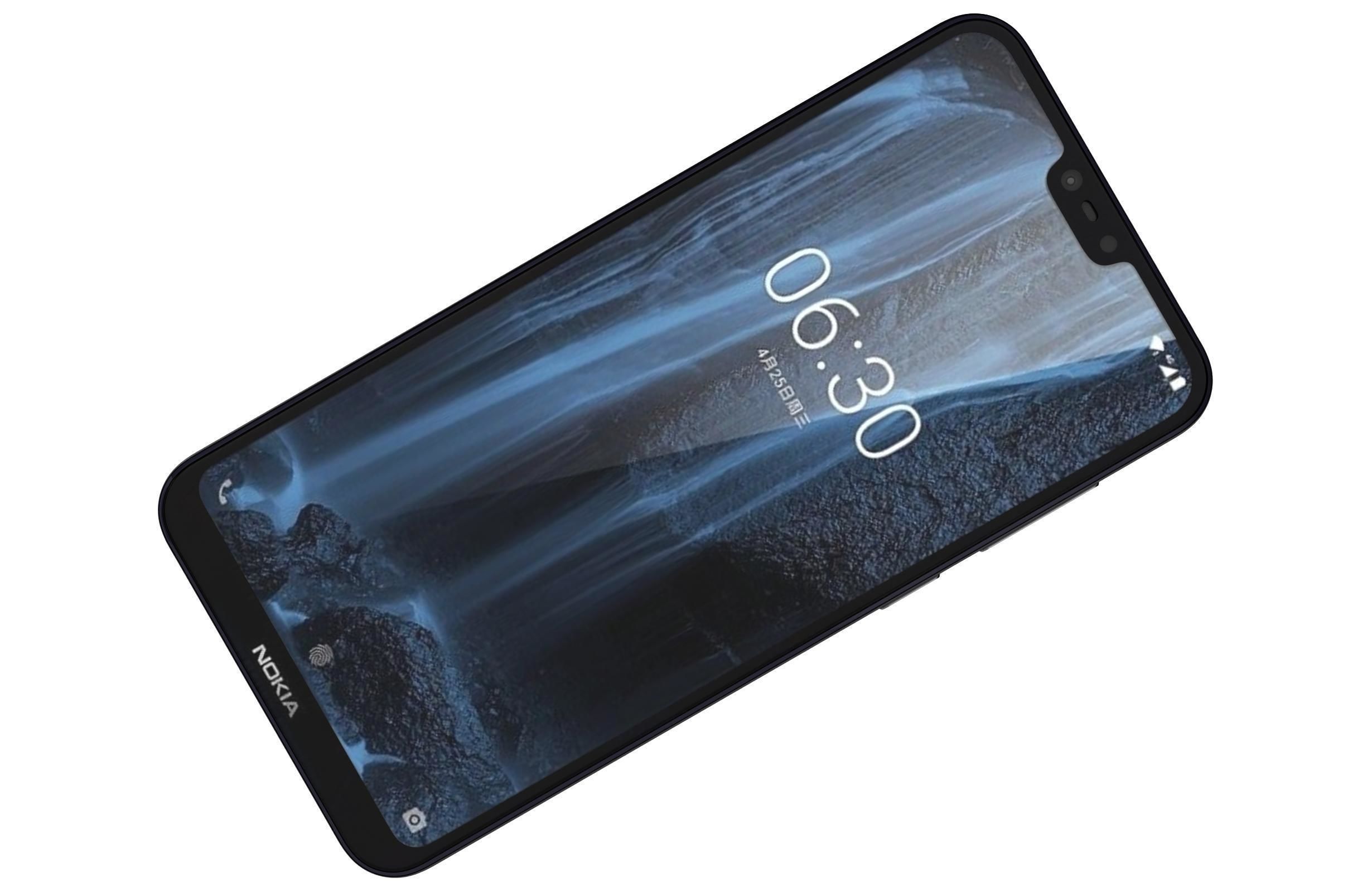 Nokia 6 1 Plus All Colors 3D model_15