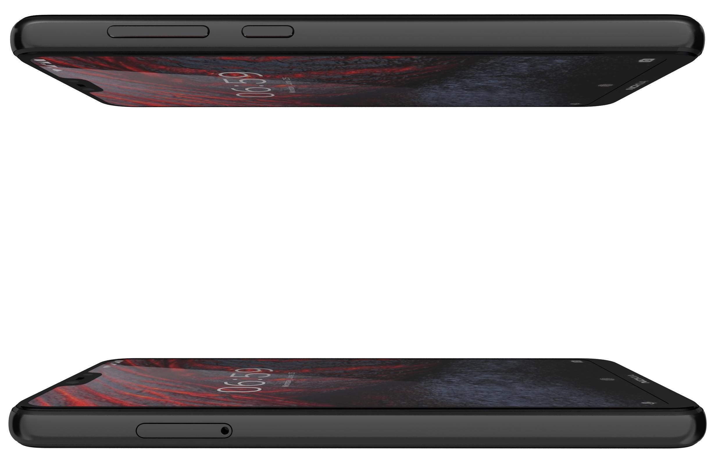 Nokia 6 1 Plus All Colors 3D model_9