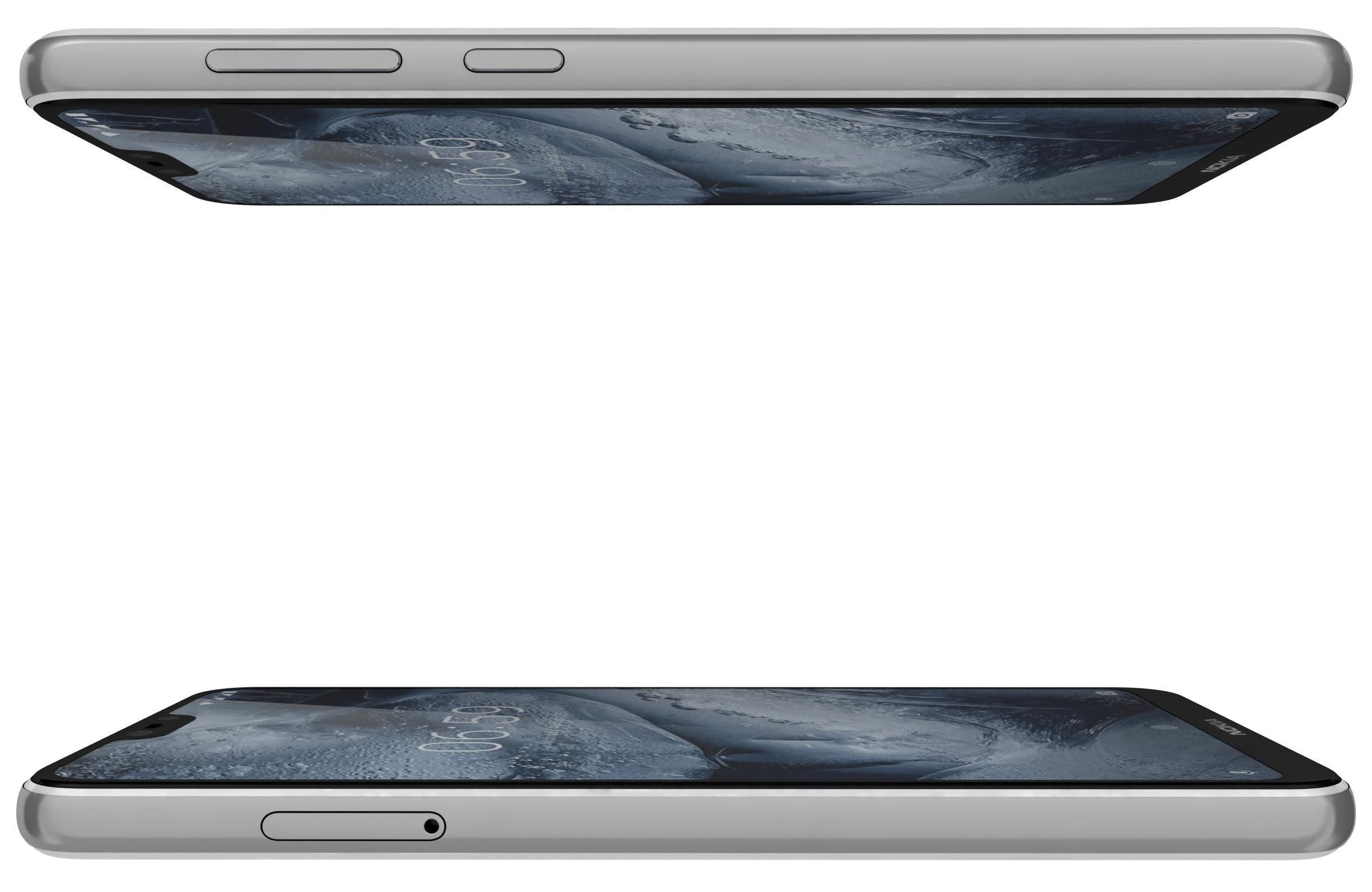 Nokia 6 1 Plus All Colors 3D model_7