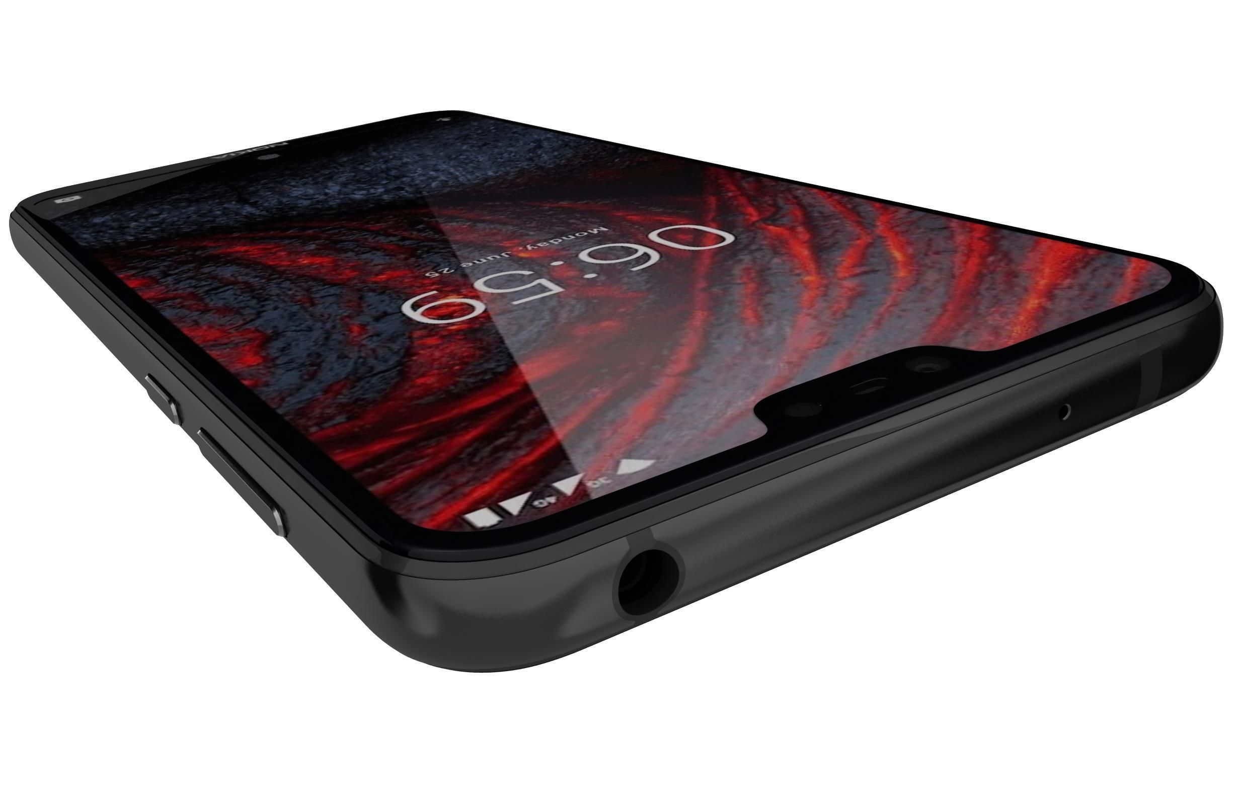 Nokia 6 1 Plus All Colors 3D model_22