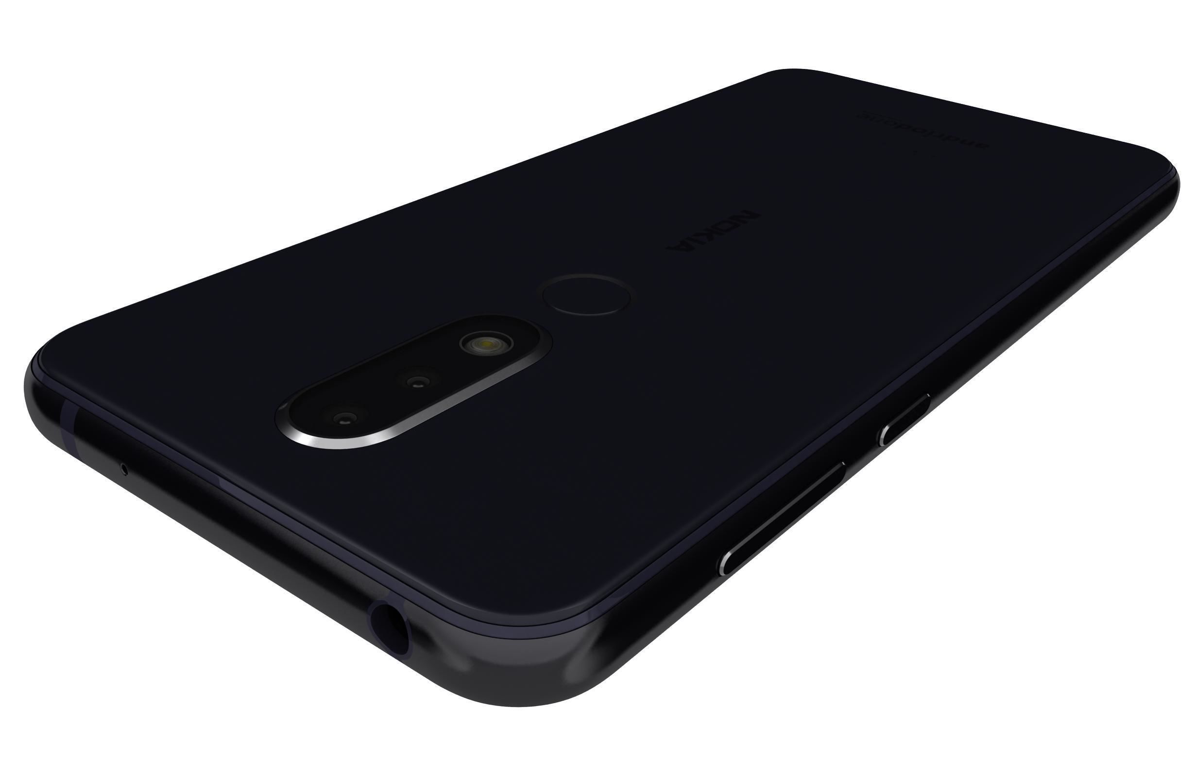 Nokia 6 1 Plus All Colors 3D model_30