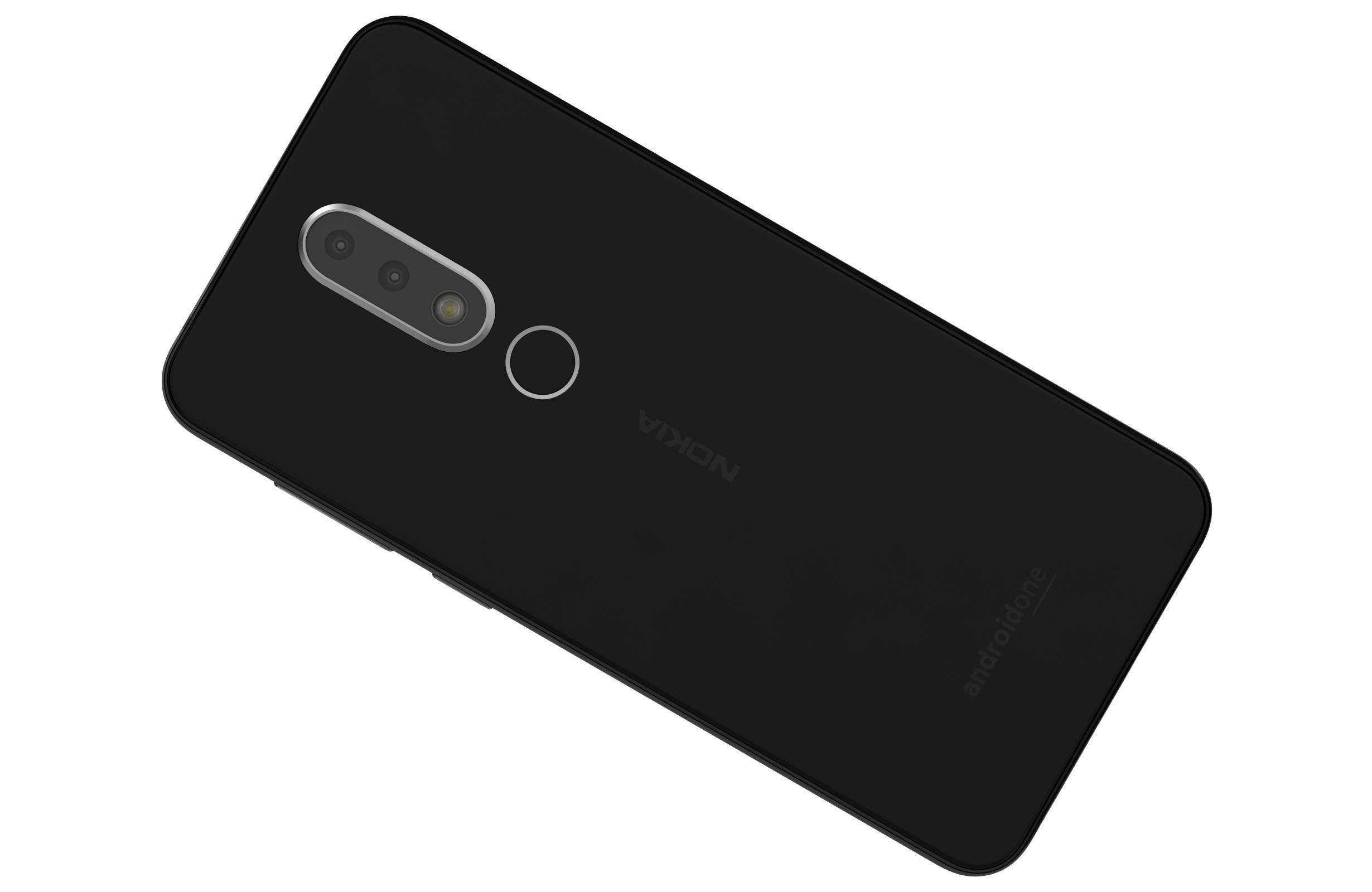 Nokia 6 1 Plus All Colors 3D model_17