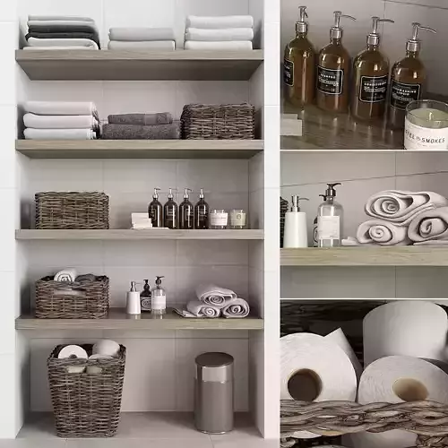 Bathroom Decor 3D model