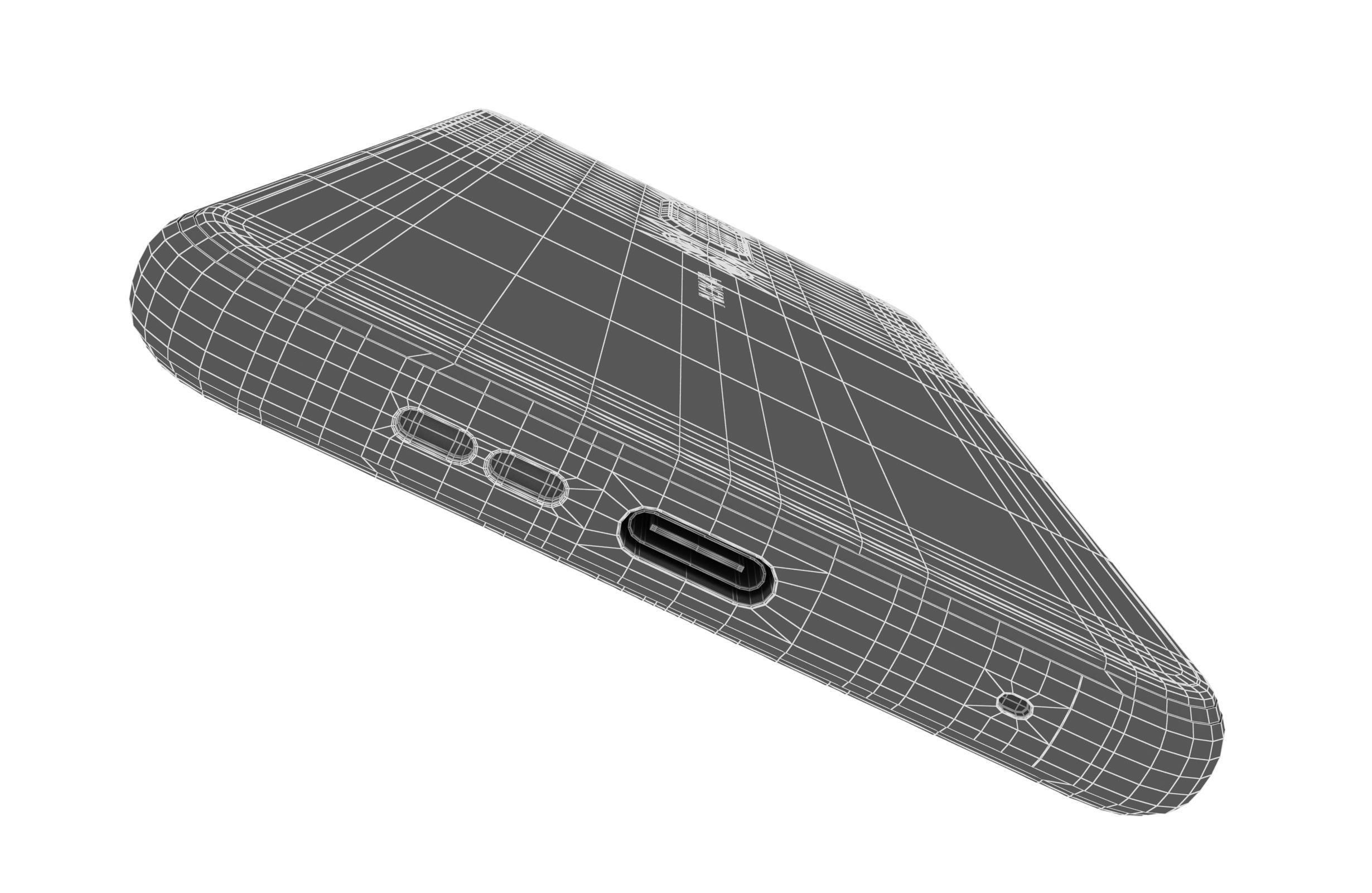 Nokia 6 1 Plus White 3D model_17