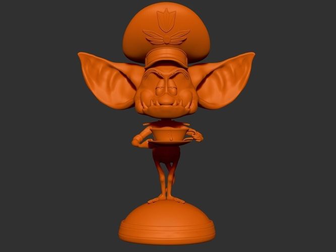 Gremlin pilot 3D print model_8