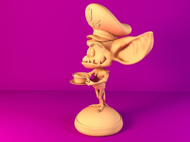 Gremlin pilot 3D print model_7