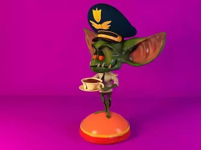 Gremlin pilot 3D print model