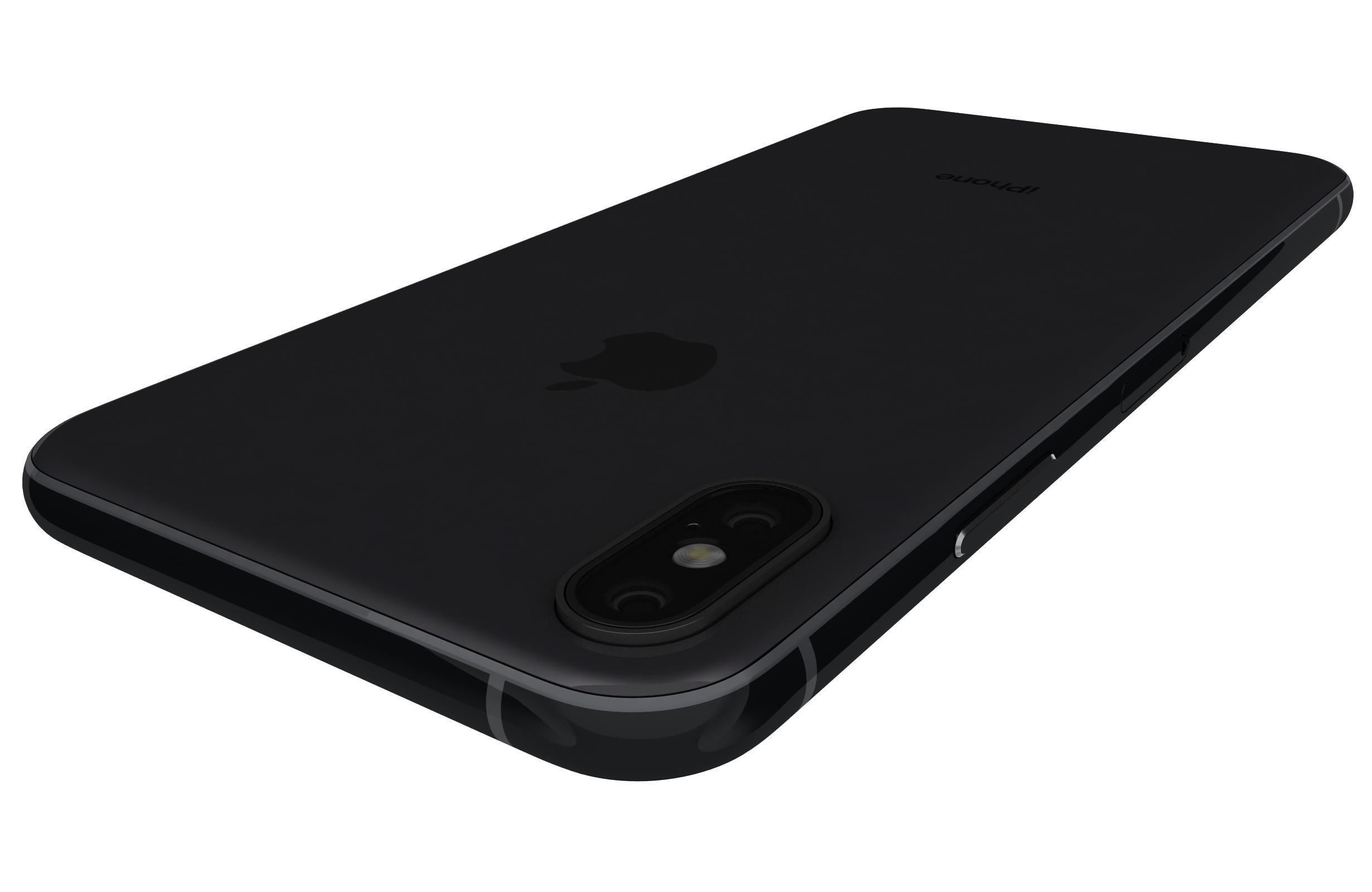 Apple iPhone XS Black 3D model_9
