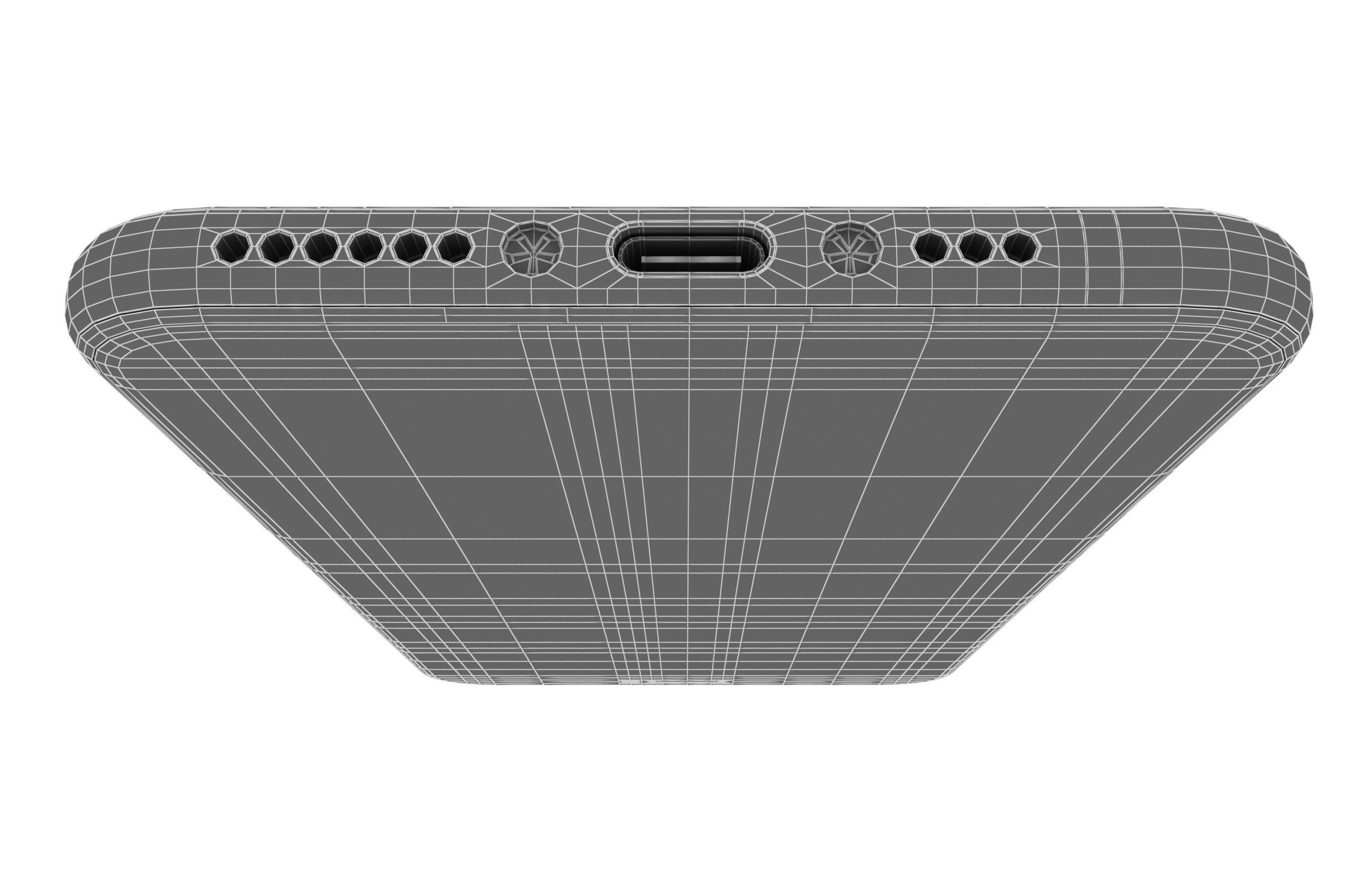 Apple iPhone XS Gold 3D model_19