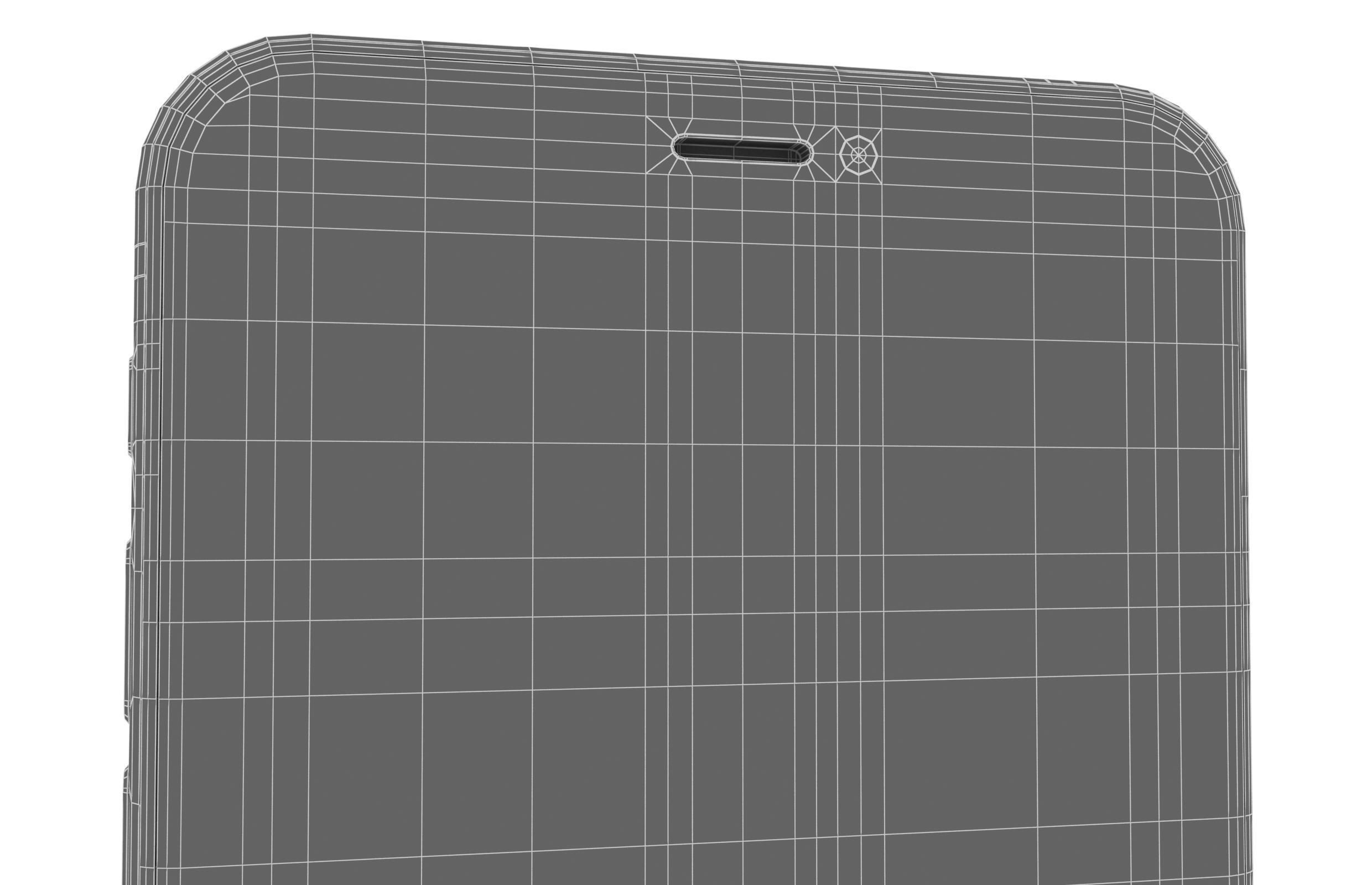 Apple iPhone XS White 3D model_12