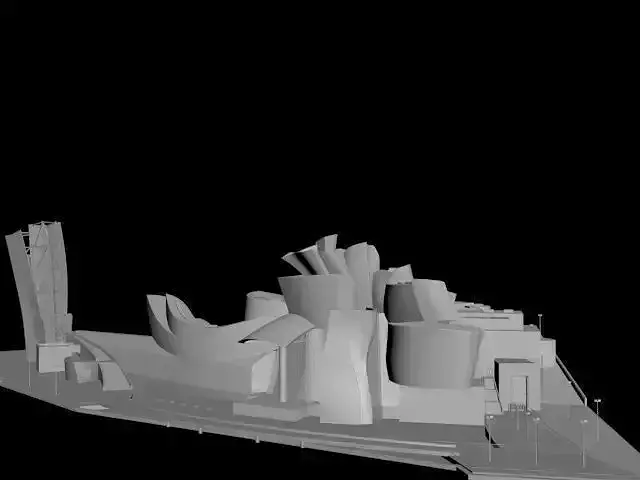  Guggenheim bilbao Museum  3D model