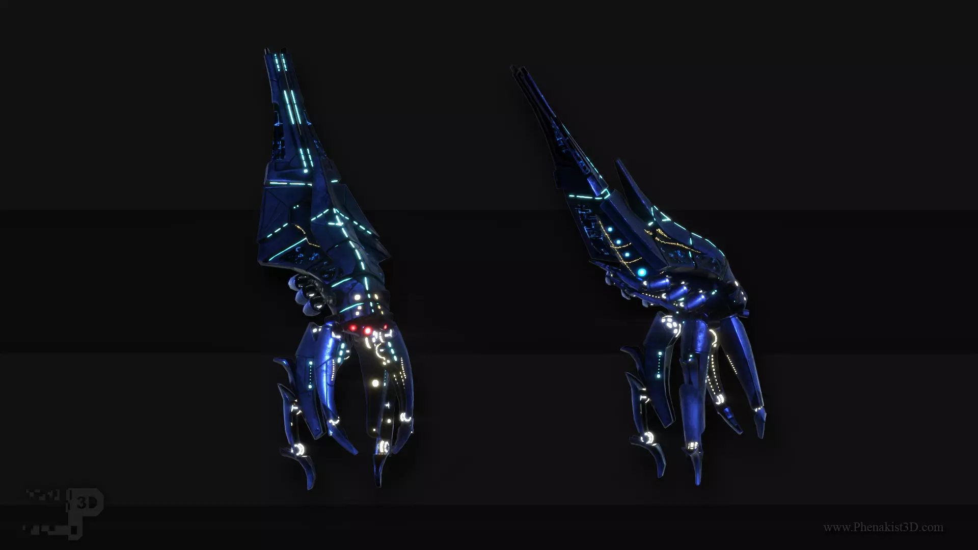 Mass Effect - Reaper Harbinger Low-poly 3D model_0