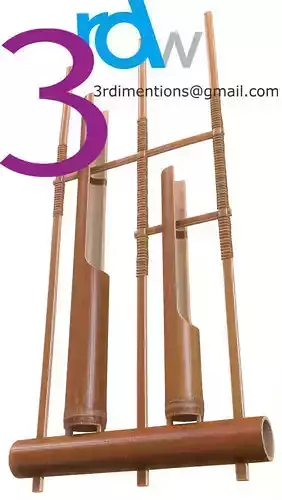 Angklung musical instrument