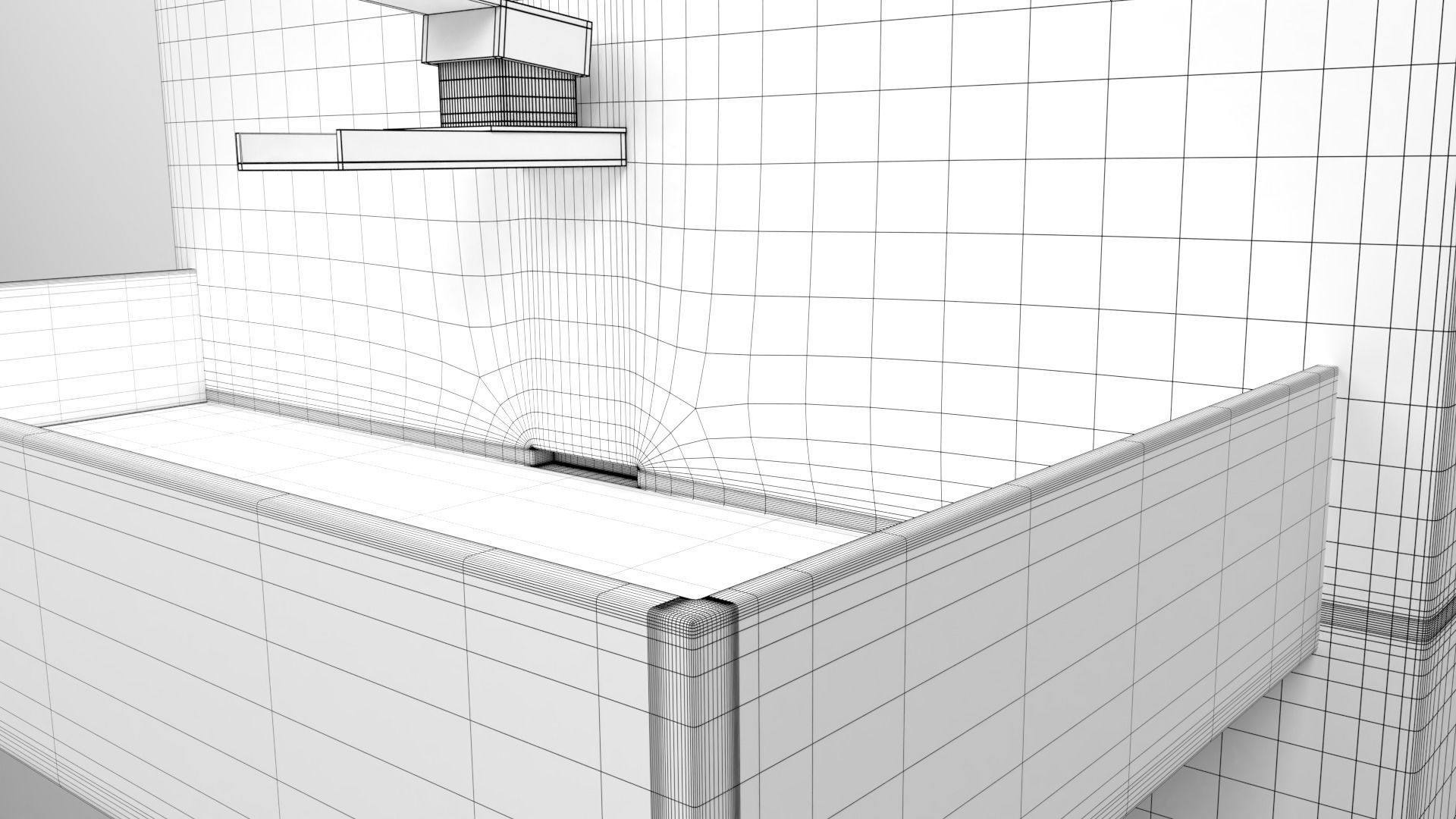 modern sink 3D model_9