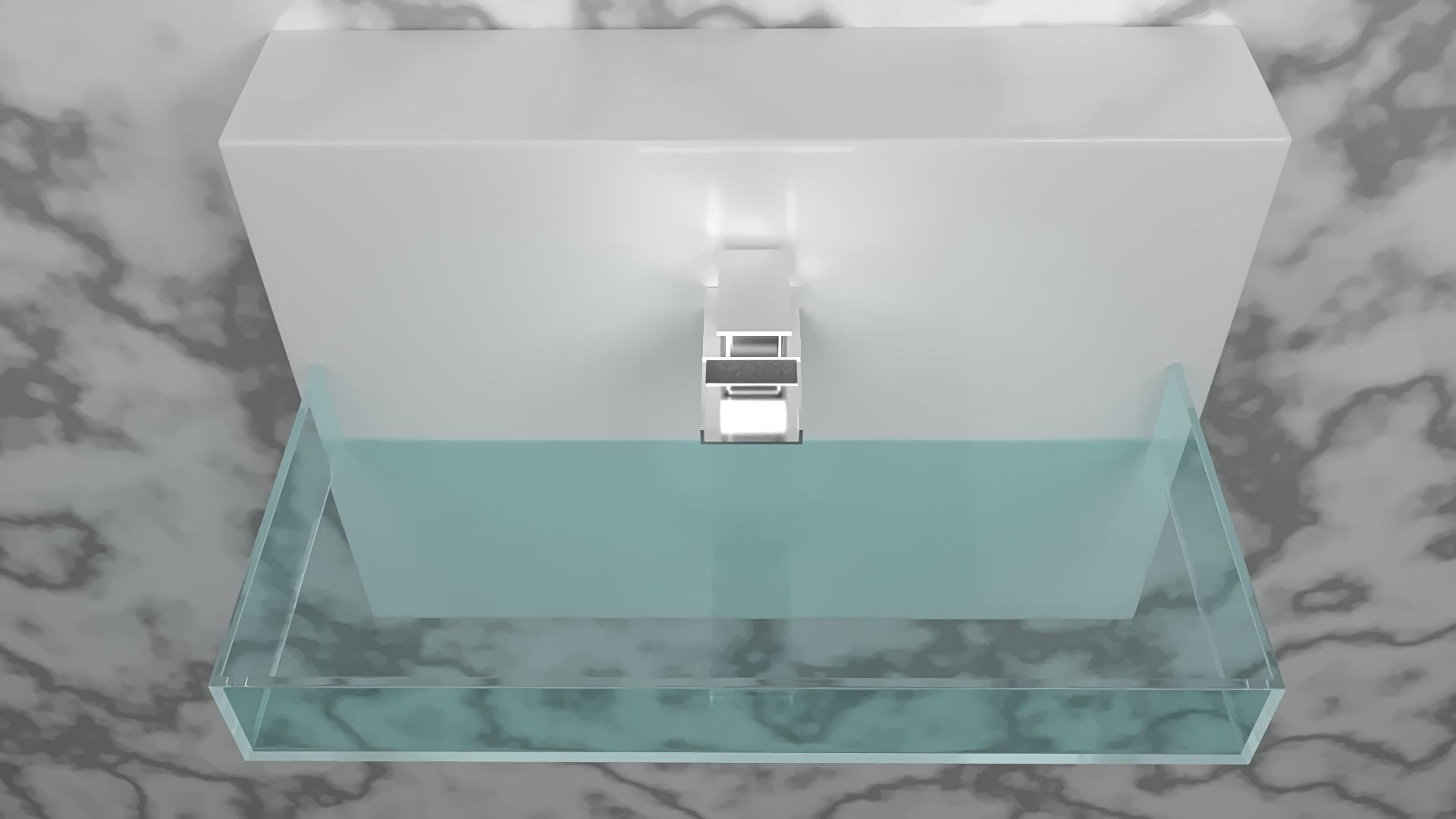 modern sink 3D model_2