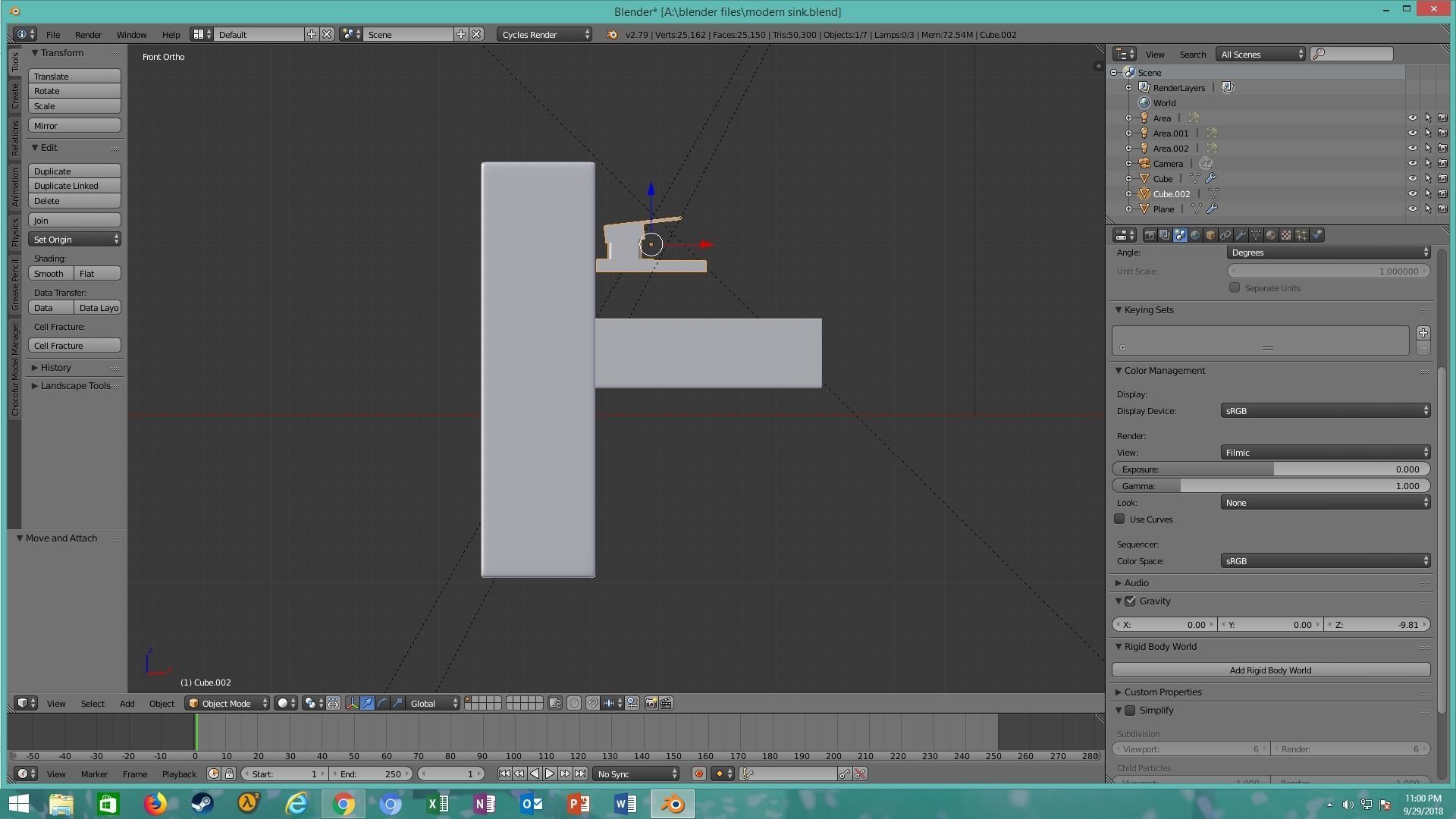 modern sink 3D model_13