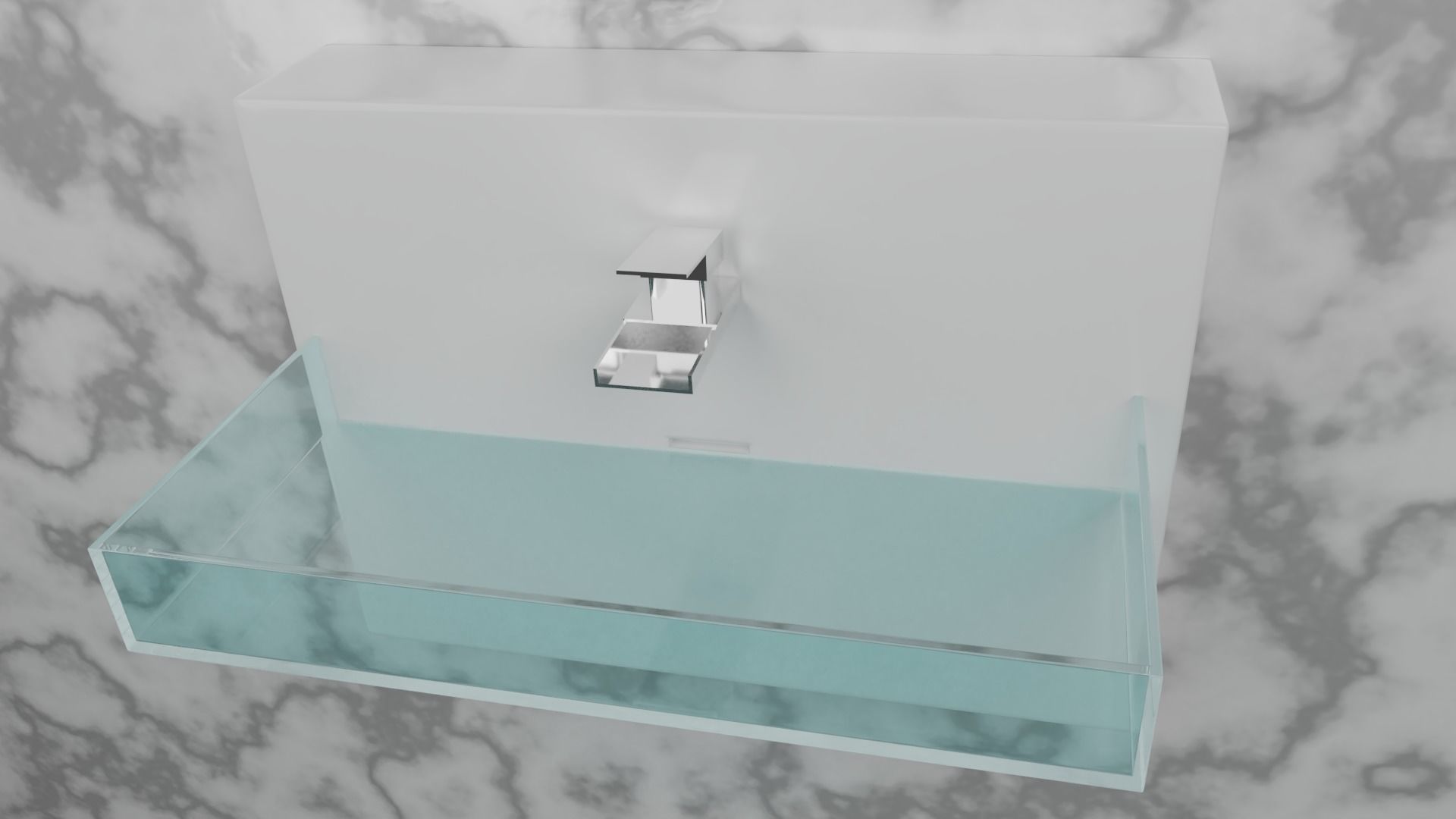 modern sink 3D model_4