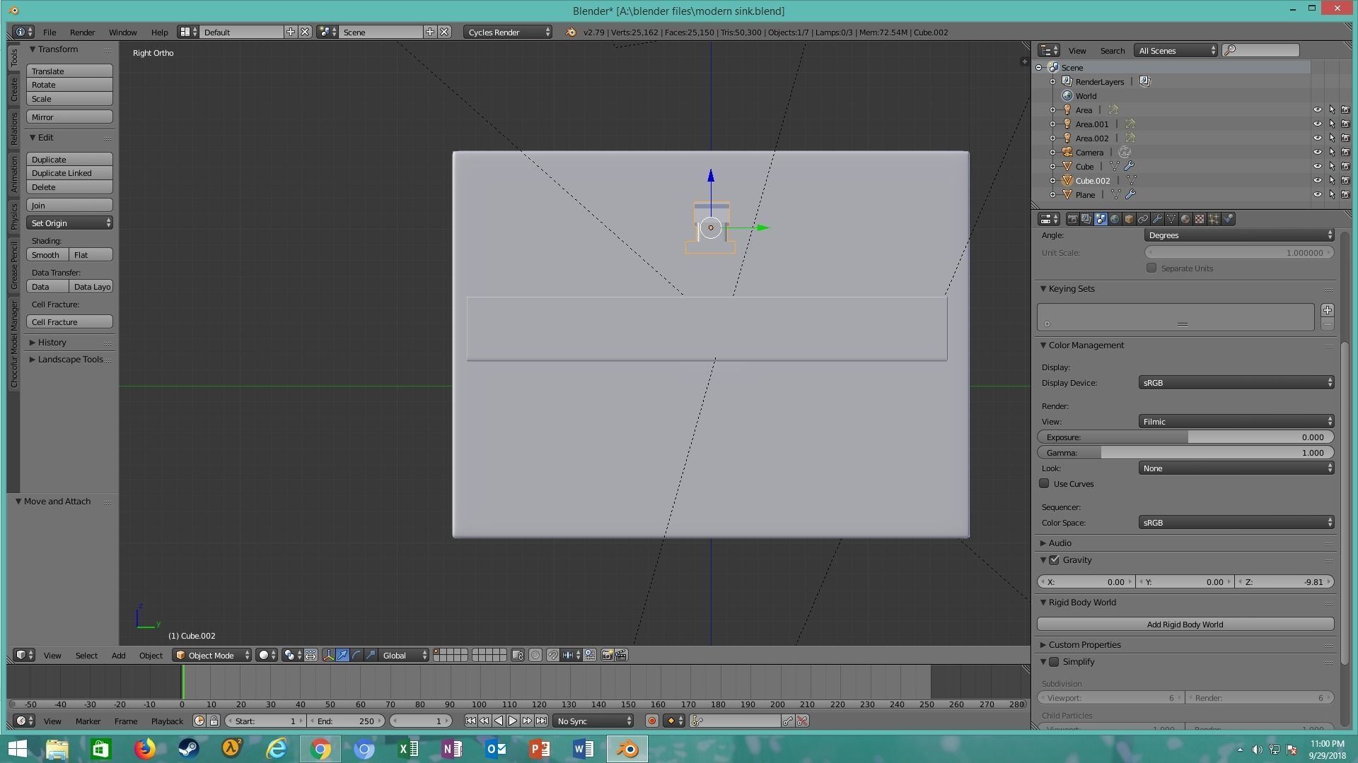 modern sink 3D model_14