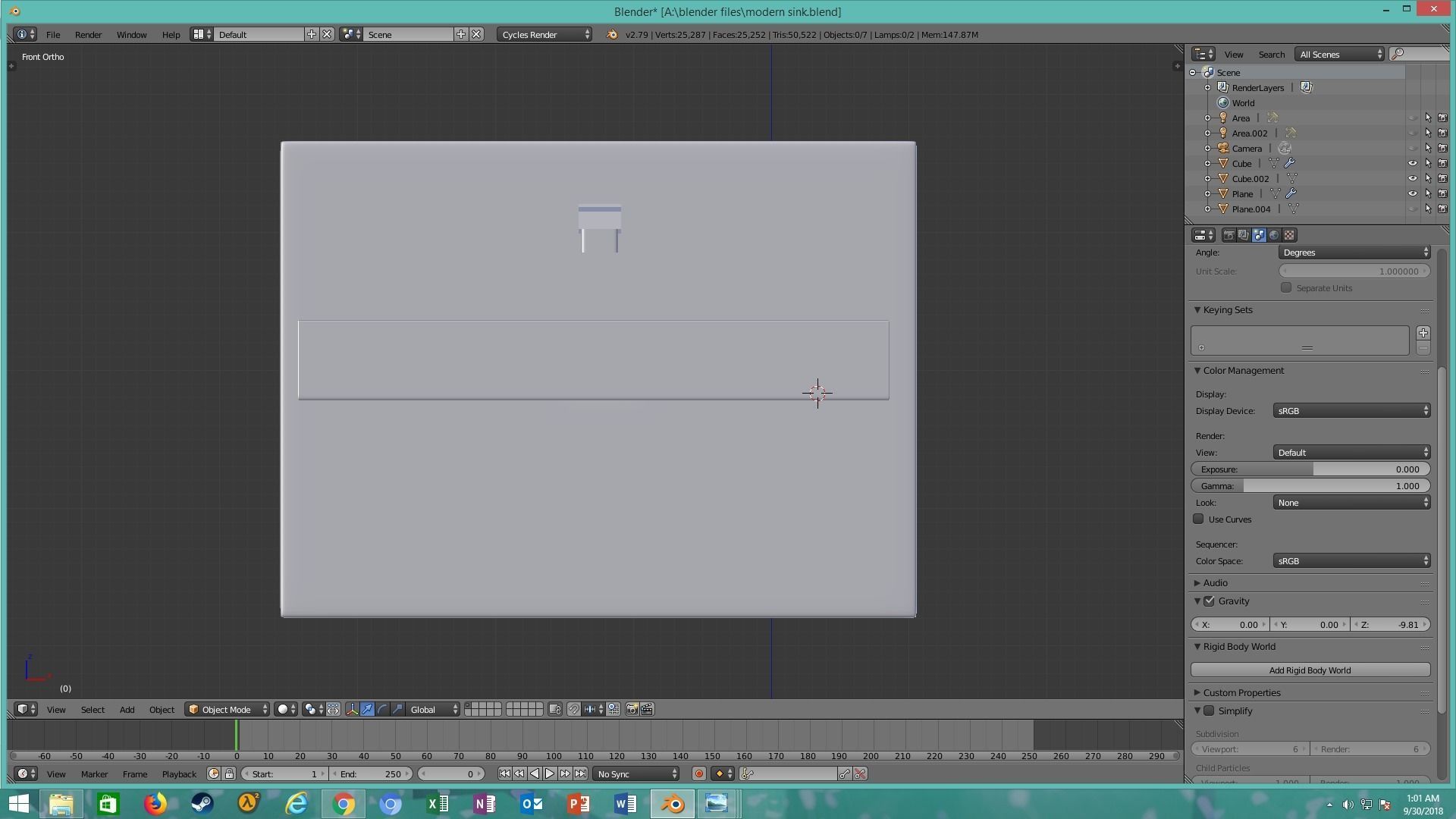 modern sink 3D model_20