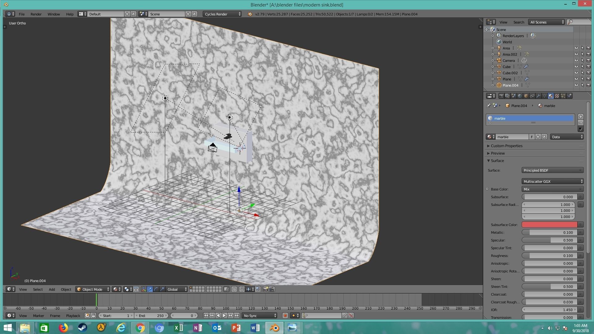 modern sink 3D model_21