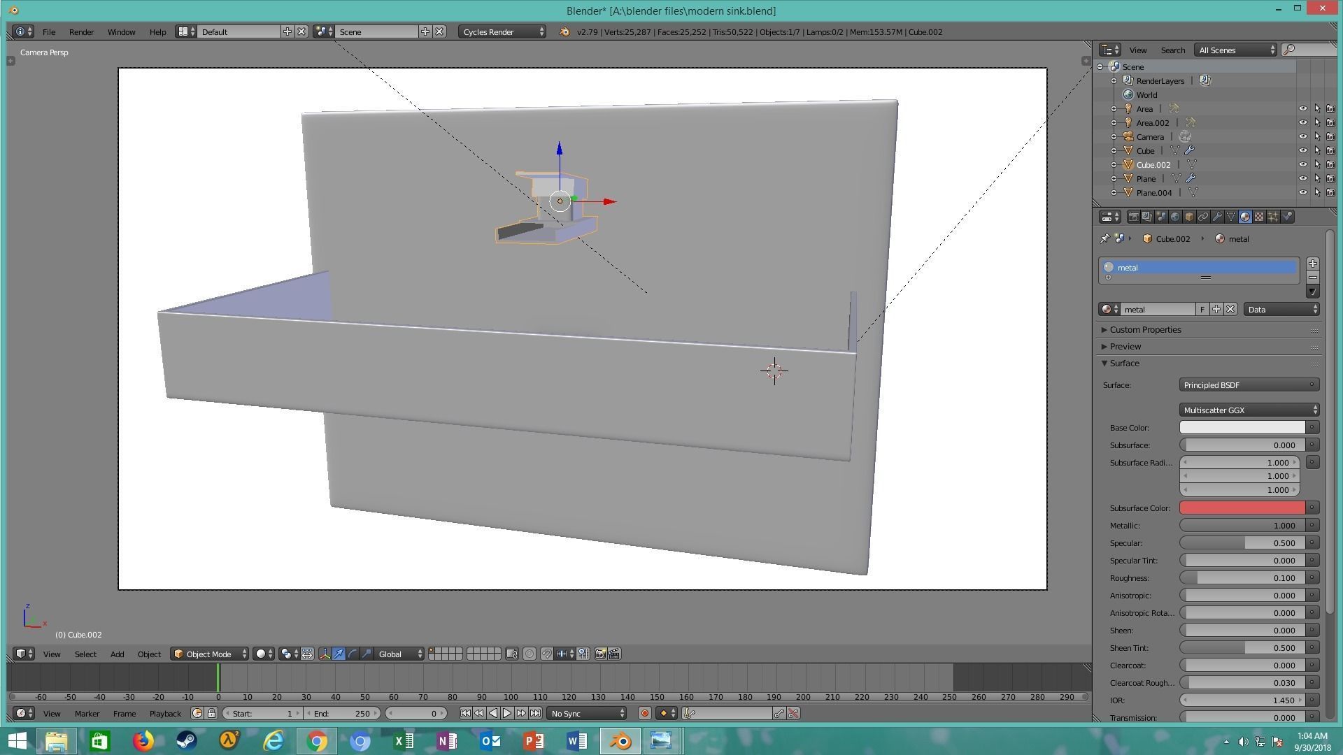 modern sink 3D model_18